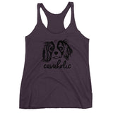 cavaholic | women's cavalier king charles spaniel tank top