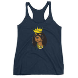 black & tan king | women's tank