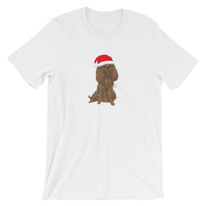 ruby christmas cav | unisex cavalier king charles spaniel t-shirt