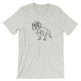 cavasaurus | unisex cavalier king charles spaniel t-shirt