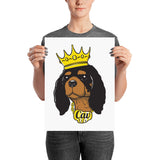 black & tan king | poster