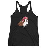 blenheim flower crown | women's tank