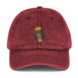 black & tan king | vintage dad hat