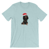 black & tan christmas cav | unisex cavalier king charles spaniel t-shirt