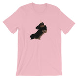 black & tan cavicorn | unisex cavalier king charles spaniel t-shirt