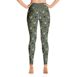 olive cav party | full length yoga pants