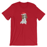 blenheim christmas cav | unisex cavalier king charles spaniel t-shirt