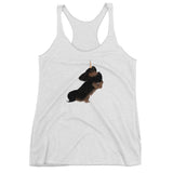 black & tan cavicorn | women's tank