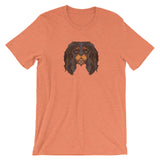 back & tan tattoo | unisex cavalier king charles spaniel t-shirt