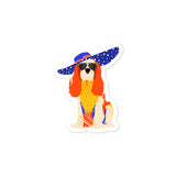 diva cav | cavalier king charles spaniel sticker