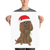 ruby christmas cav | poster