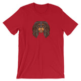 back & tan tattoo | unisex cavalier king charles spaniel t-shirt