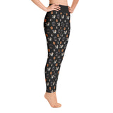 black cav party | full length yoga pants