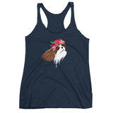 blenheim flower crown | women's tank