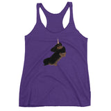 black & tan cavicorn | women's tank