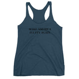 make america fluffy again | women's tank