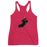 black & tan cavicorn | women's tank