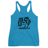 cavaholic | women's cavalier king charles spaniel tank top