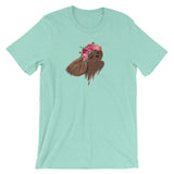 ruby flower crown | unisex tee