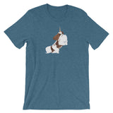blenheim cavicorn | unisex cavalier king charles spaniel t-shirt