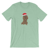 ruby christmas cav | unisex cavalier king charles spaniel t-shirt