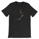 black & tan cavicorn | unisex cavalier king charles spaniel t-shirt