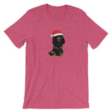 black & tan christmas cav | unisex cavalier king charles spaniel t-shirt