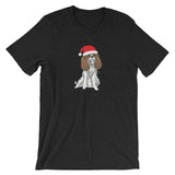 blenheim christmas cav | unisex cavalier king charles spaniel t-shirt