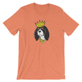tri king | unisex cavalier king charles spaniel t-shirt