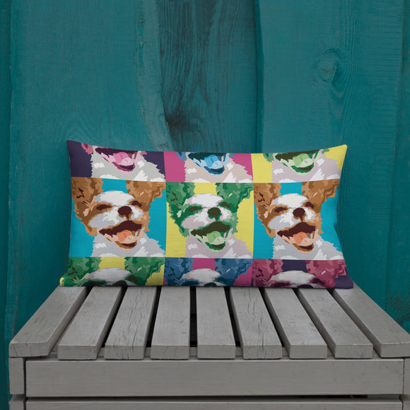 pop art cav | pillow