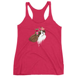 blenheim flower crown | women's tank