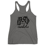 cavaholic | women's cavalier king charles spaniel tank top