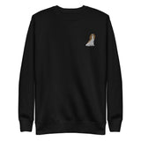 team blenheim | embroidered unisex cavalier king charles spaniel fleece pullover