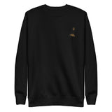 team black & tan | embroidered unisex cavalier king charles spaniel unisex fleece pullover