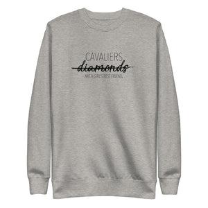 girl's best friend | cavalier king charles spaniel fleece pullover