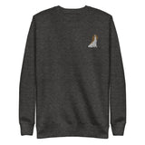 team blenheim | embroidered unisex cavalier king charles spaniel fleece pullover
