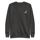 team tri | embroidered unisex cavalier king charles spaniel fleece pullover