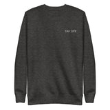 cav life university | embroidered unisex fleece pullover