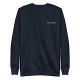 cav life university | embroidered unisex fleece pullover