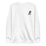 team tri | embroidered unisex cavalier king charles spaniel fleece pullover