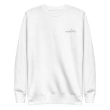 cavaholic | embroidered cavalier king charles spaniel unisex fleece pullover