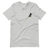 team black & tan | embroidered unisex cavalier king charles spaniel tshirt