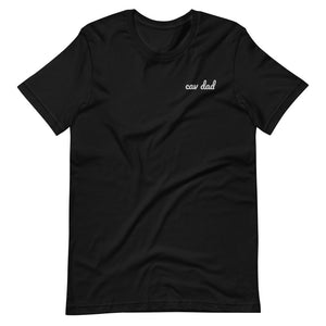 cav dad | unisex embroidered tshirt