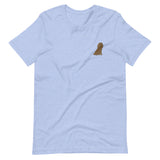 team ruby | embroidered unisex cavalier king charles spaniel tshirt
