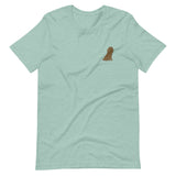 team ruby | embroidered unisex cavalier king charles spaniel tshirt