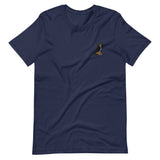 team black & tan | embroidered unisex cavalier king charles spaniel tshirt