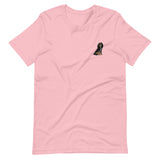 team black & tan | embroidered unisex cavalier king charles spaniel tshirt