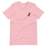 team ruby | embroidered unisex cavalier king charles spaniel tshirt