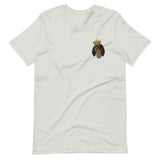 black & tan king | embroidered unisex cavalier king charles spaniel tshirt