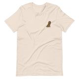 team ruby | embroidered unisex cavalier king charles spaniel tshirt